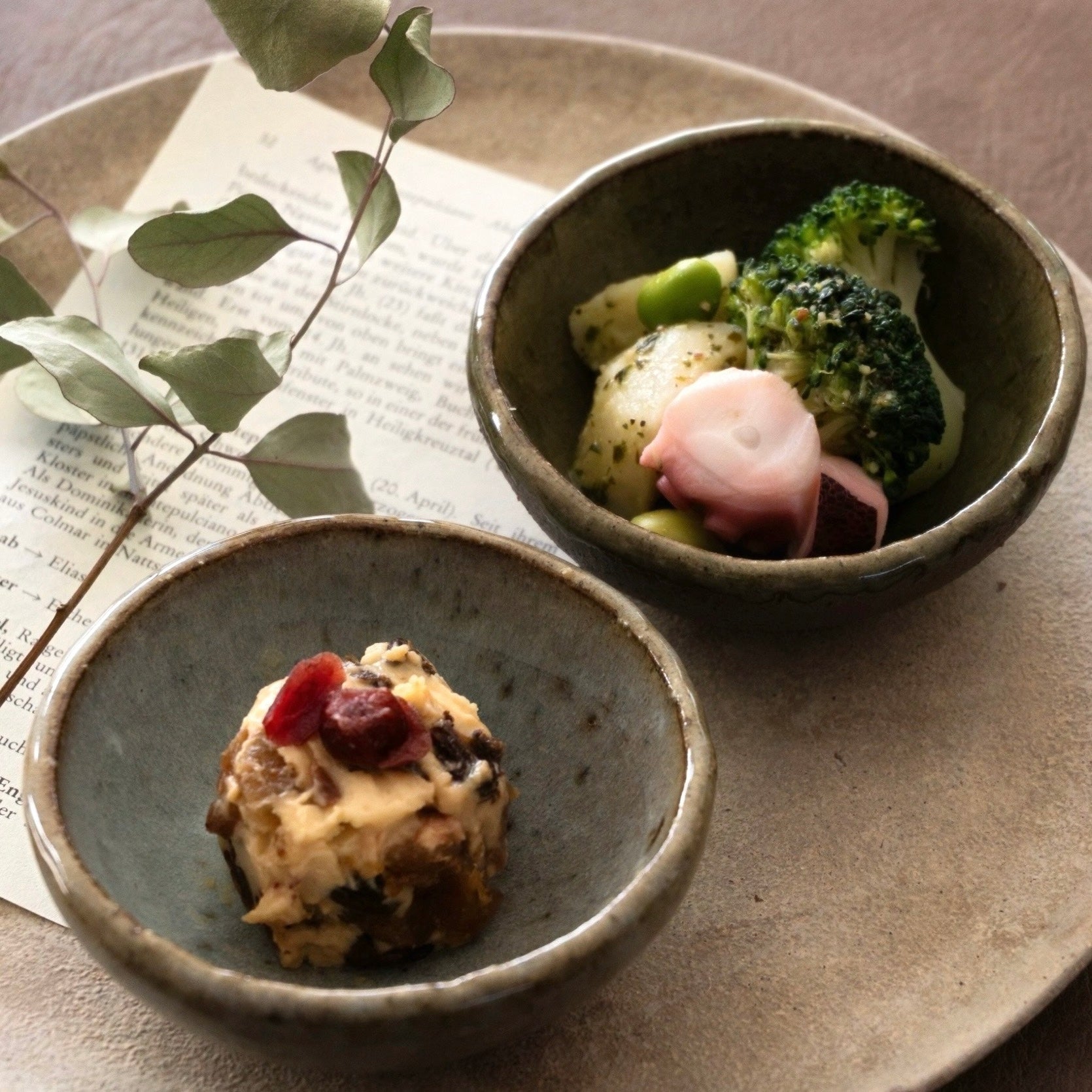 カームミニディッシュ［信楽焼］