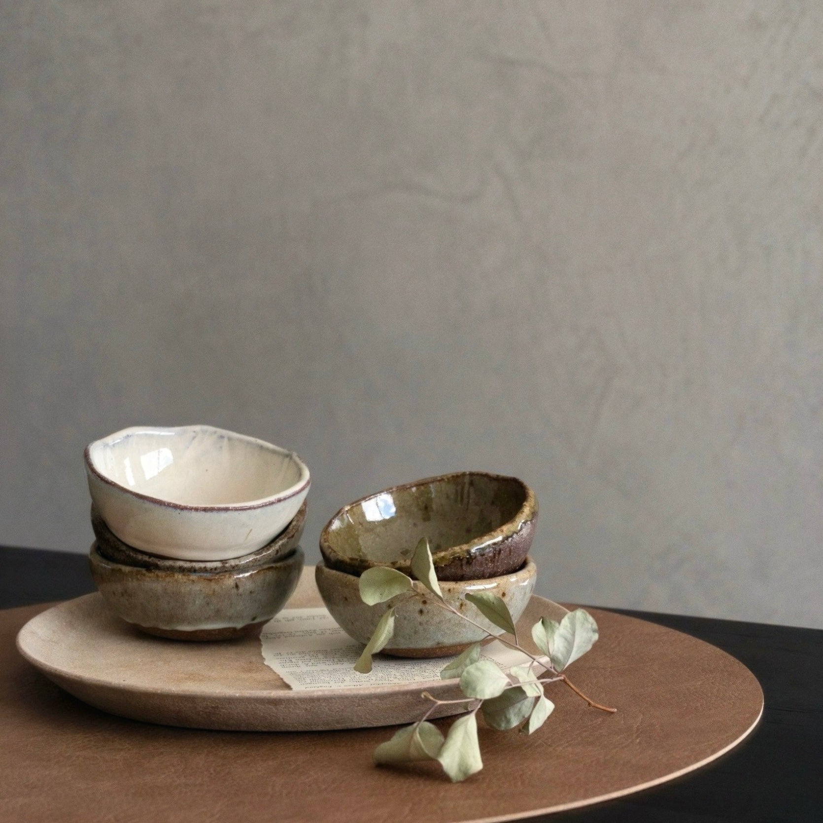 カームミニディッシュ［信楽焼］