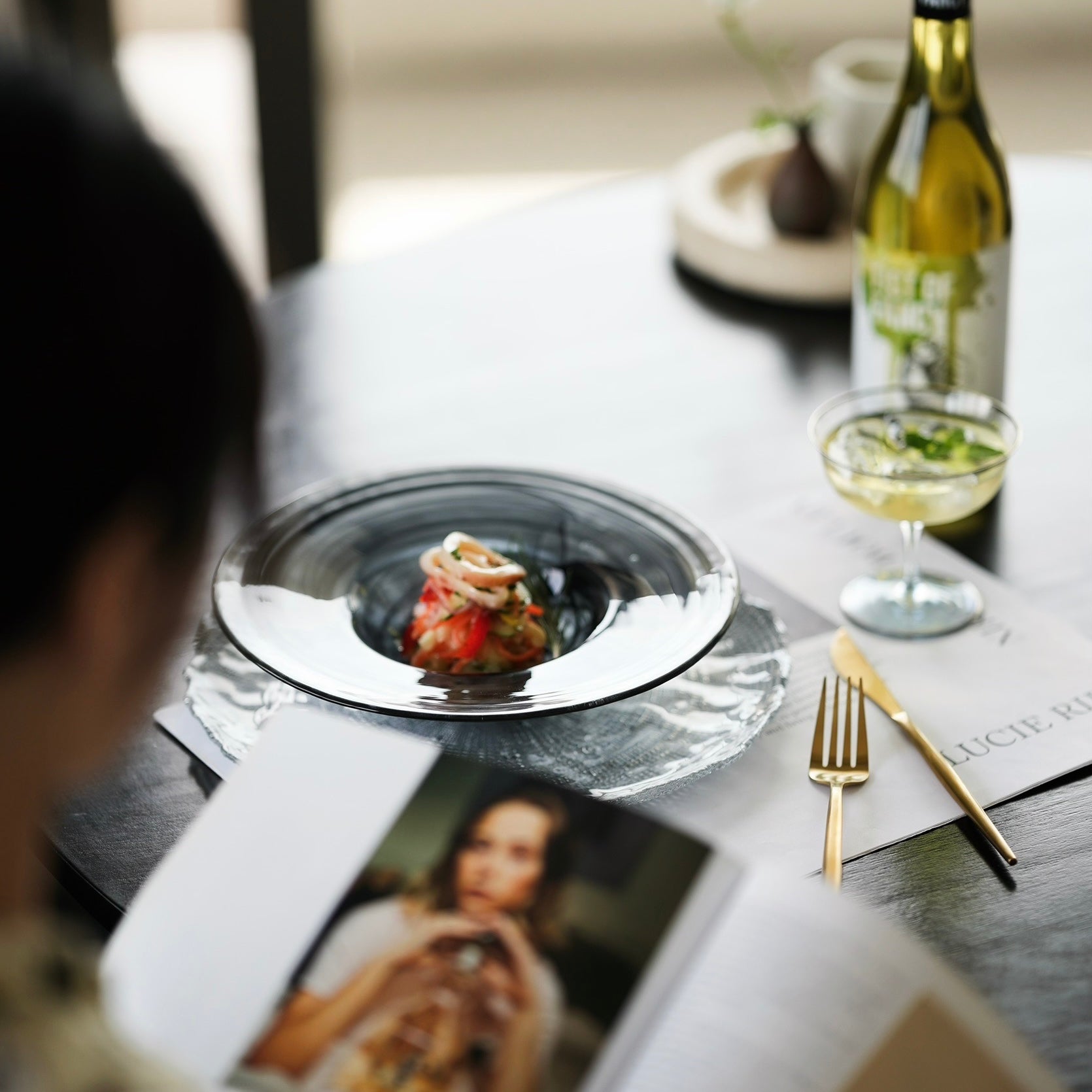 ティンテンシュトロームリムボウル［ガラス］