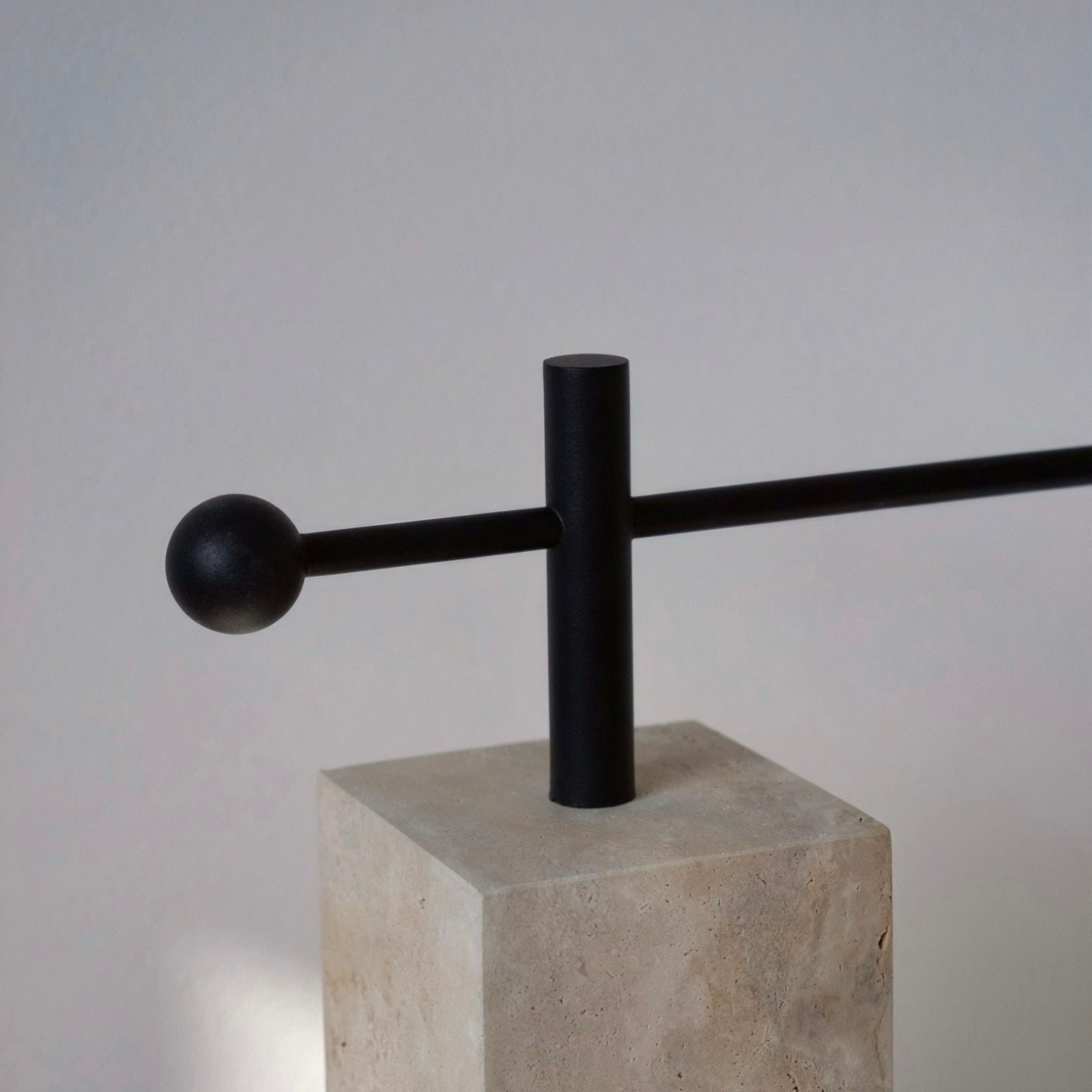 スティル トラバーチンテーブルランプ