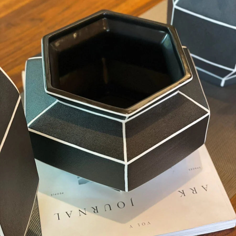 ブロッキングフラワーベース