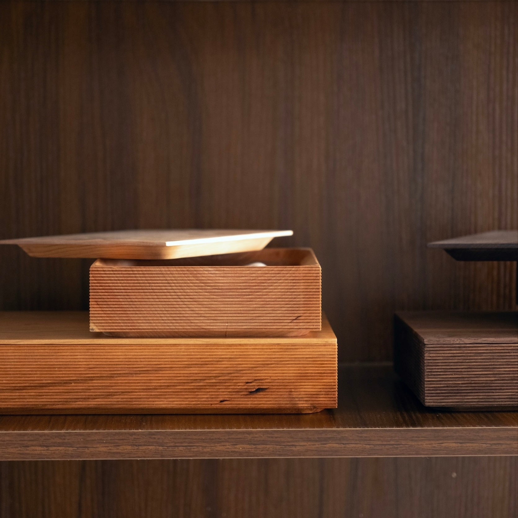 レイヤーウッド ストレージボックス