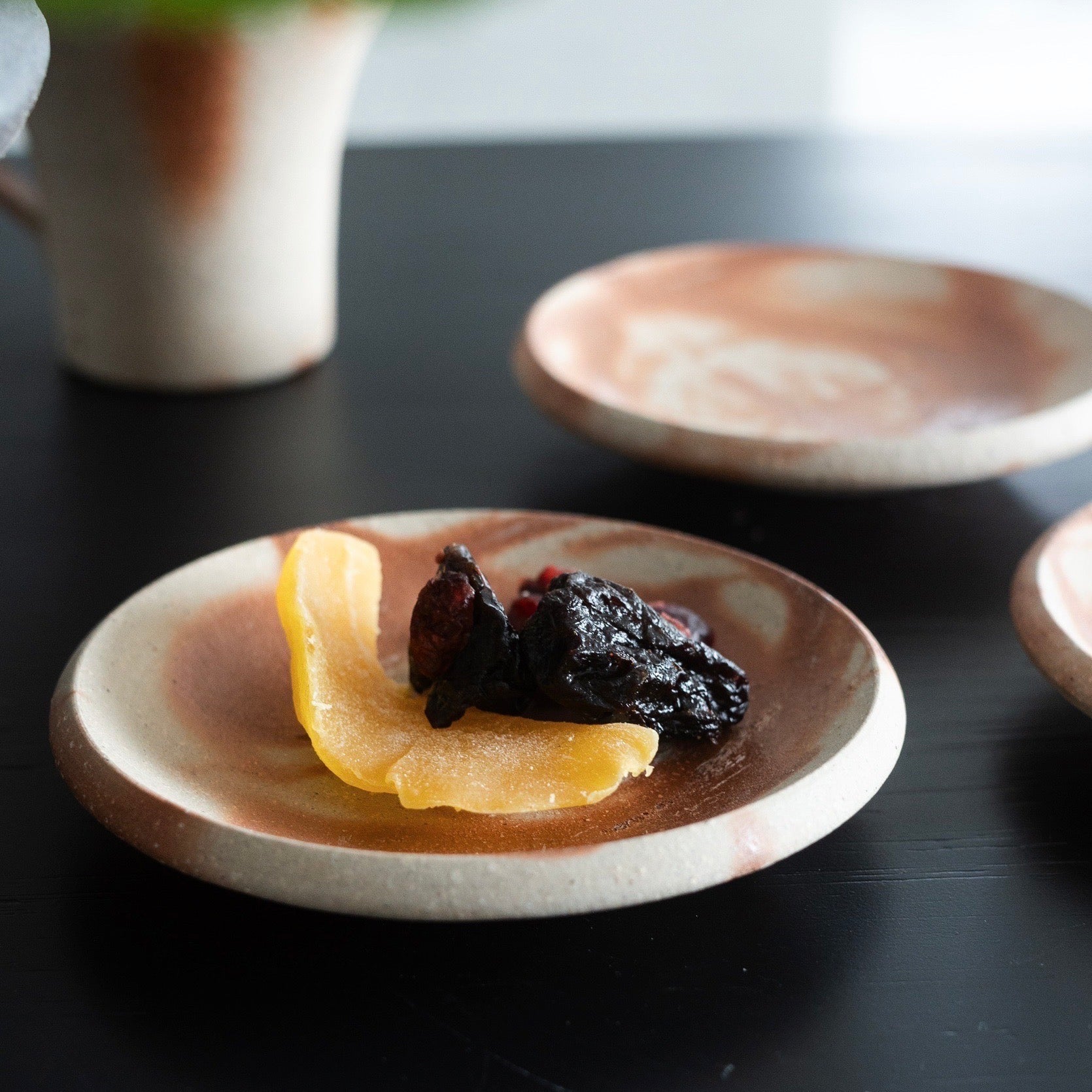 ヒダスキミニプレート [備前焼]