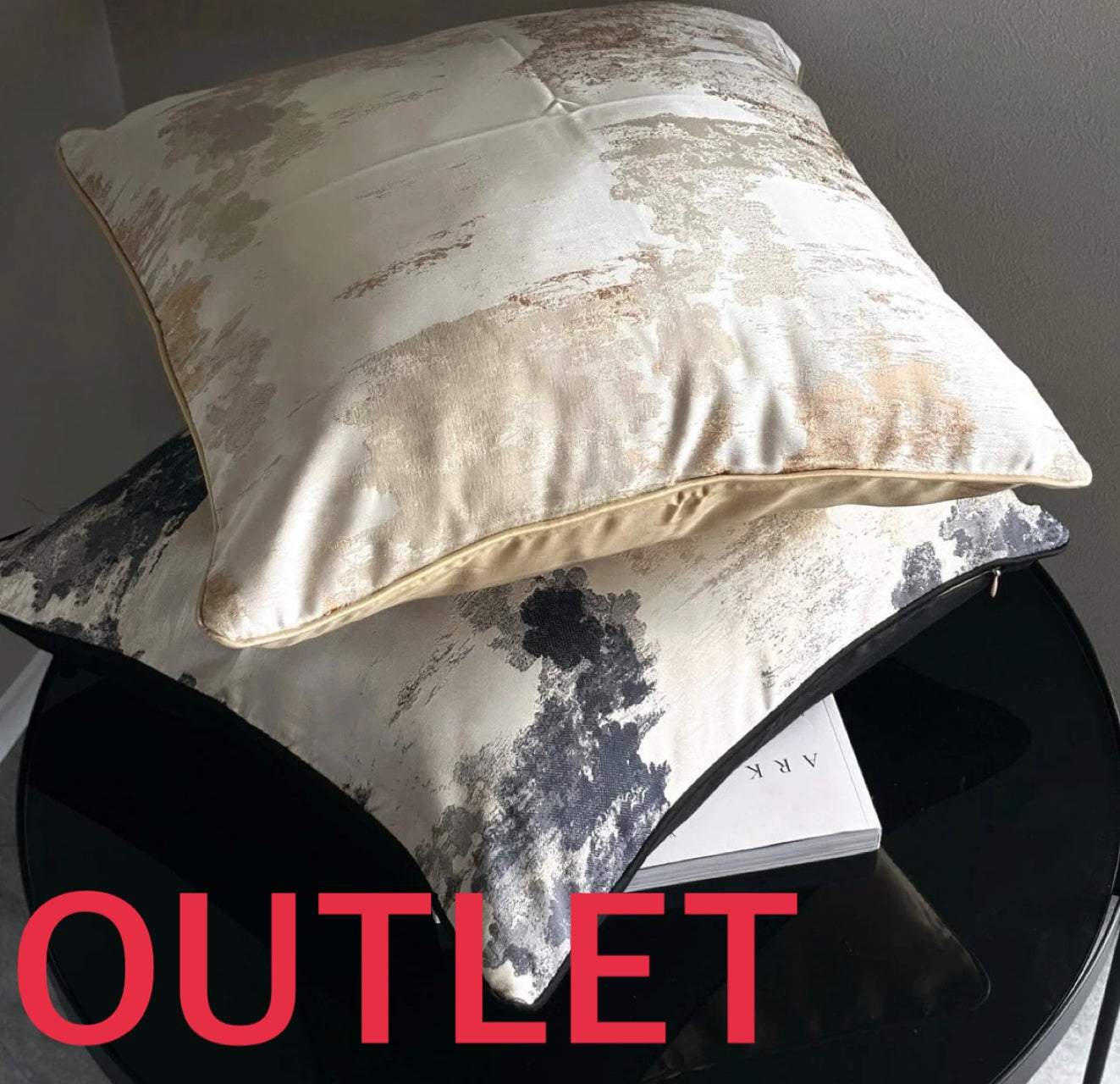 【アウトレット10％OFF】ラグジュアリーデザインクッションカバー