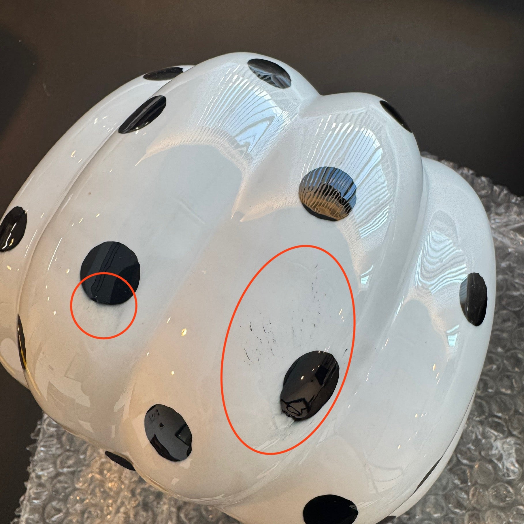 【アウトレット10％OFF】モノトーンパンプキンオブジェ