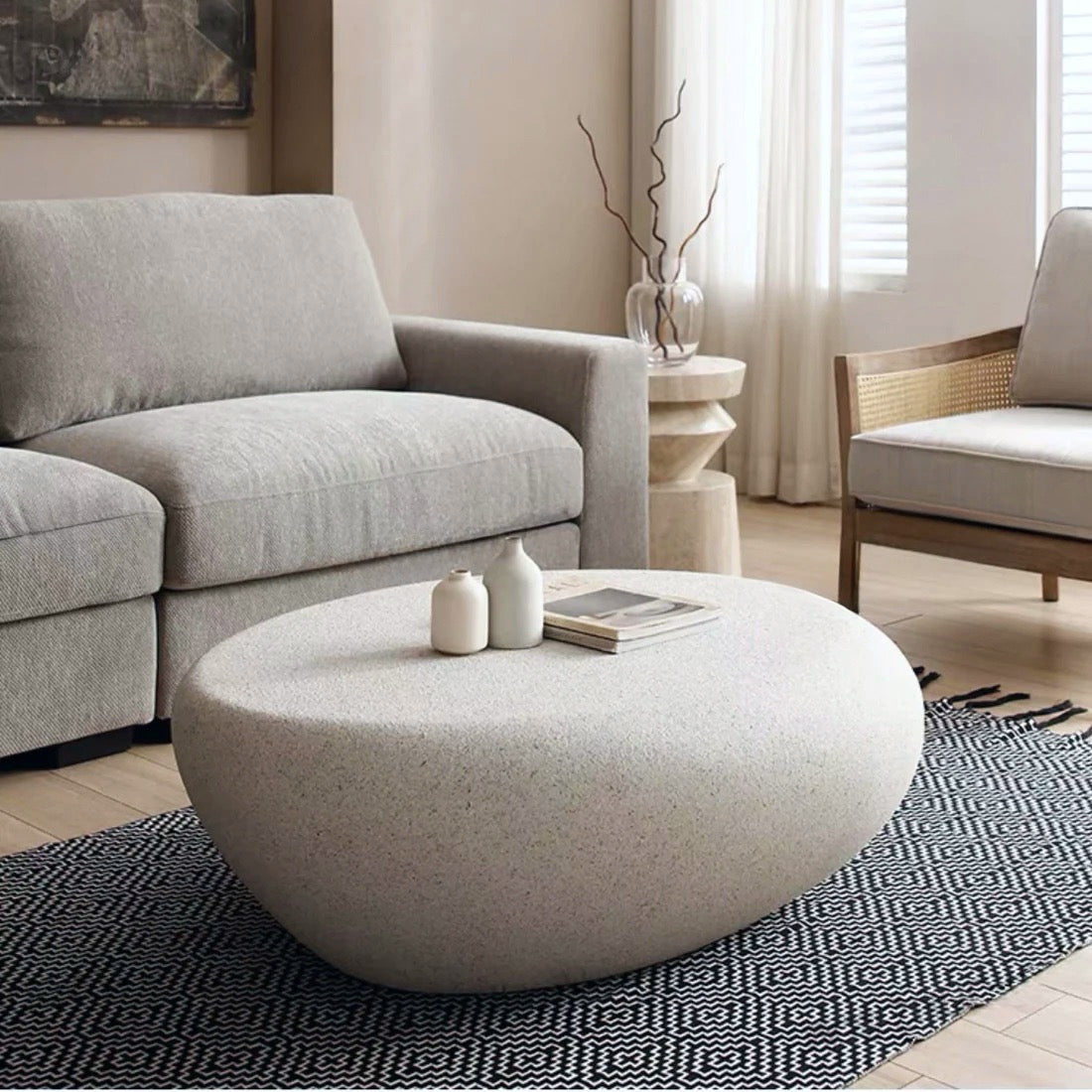 ストーンフロー センターテーブル