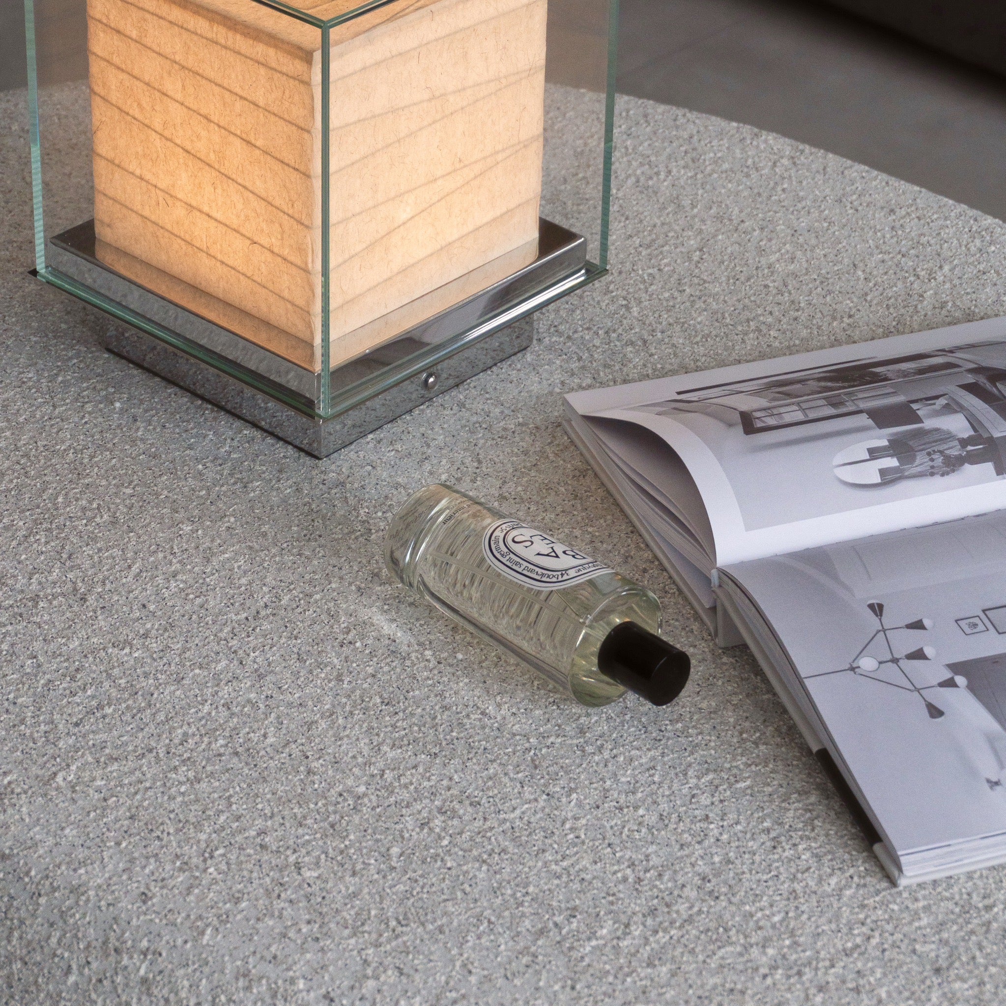 ストーンモザイクトップの長方形センターテーブル ストーンモザイクトップの長方形センターテーブル - メルカリ