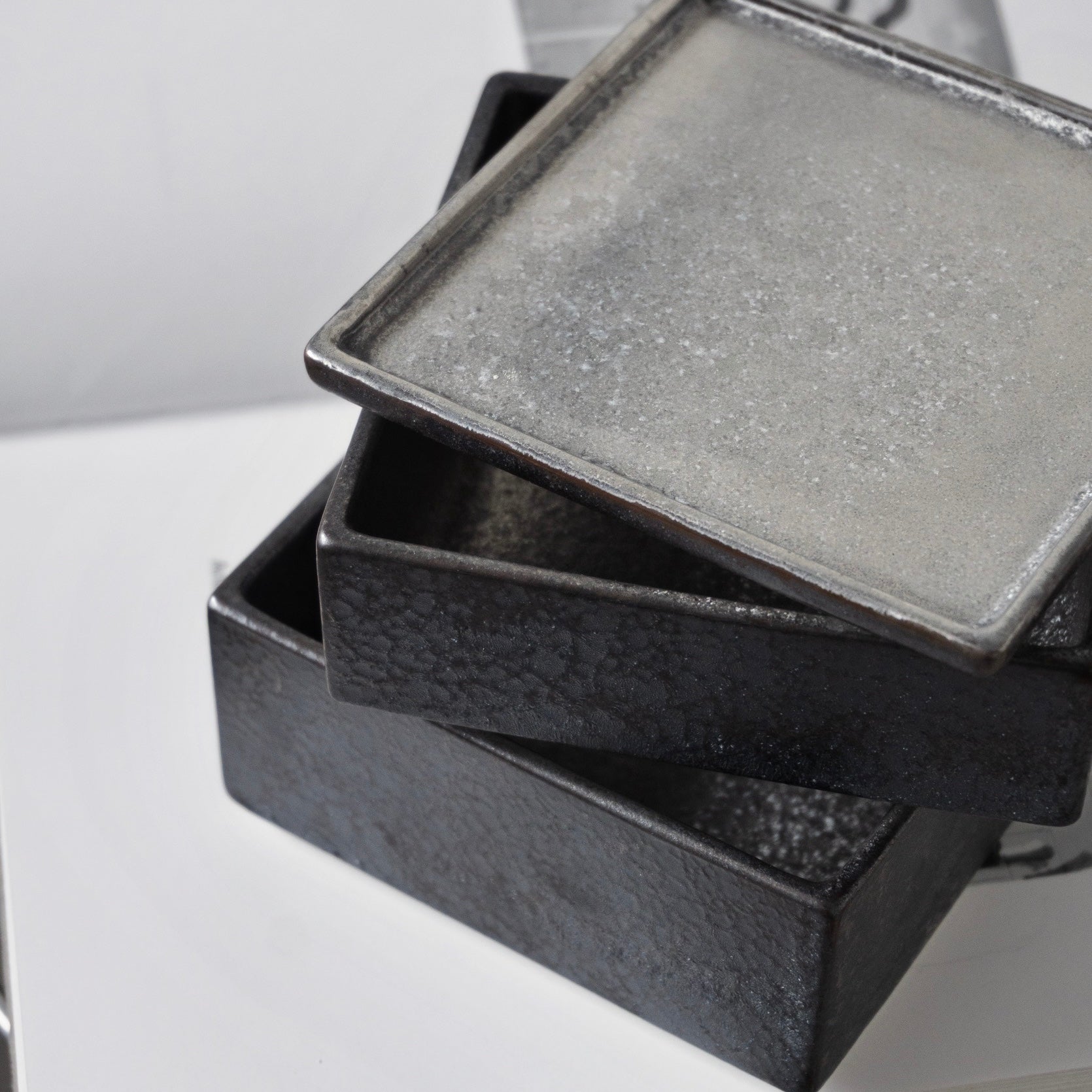 アンティークブロック3点セット［有田焼］