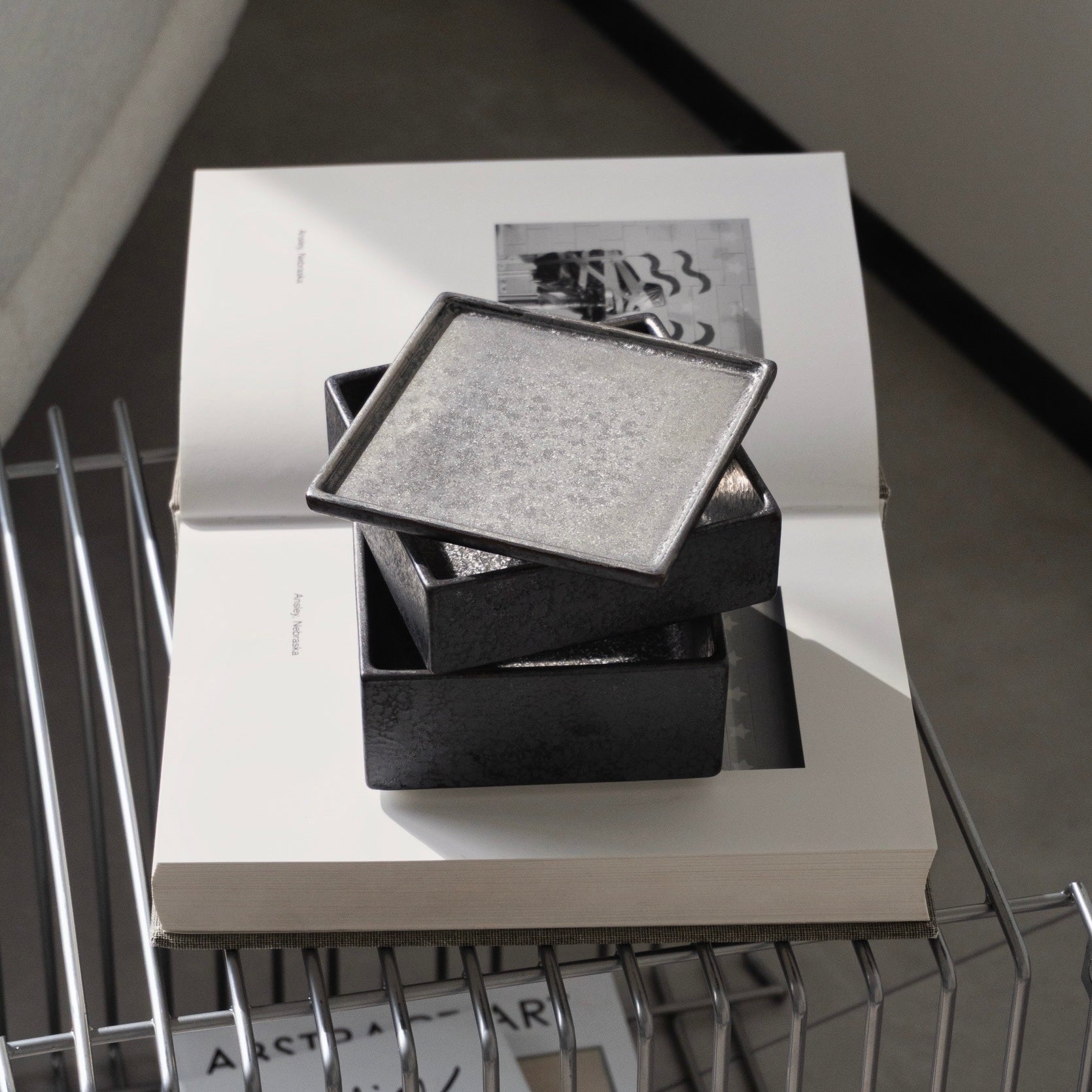 アンティークブロック3点セット［有田焼］