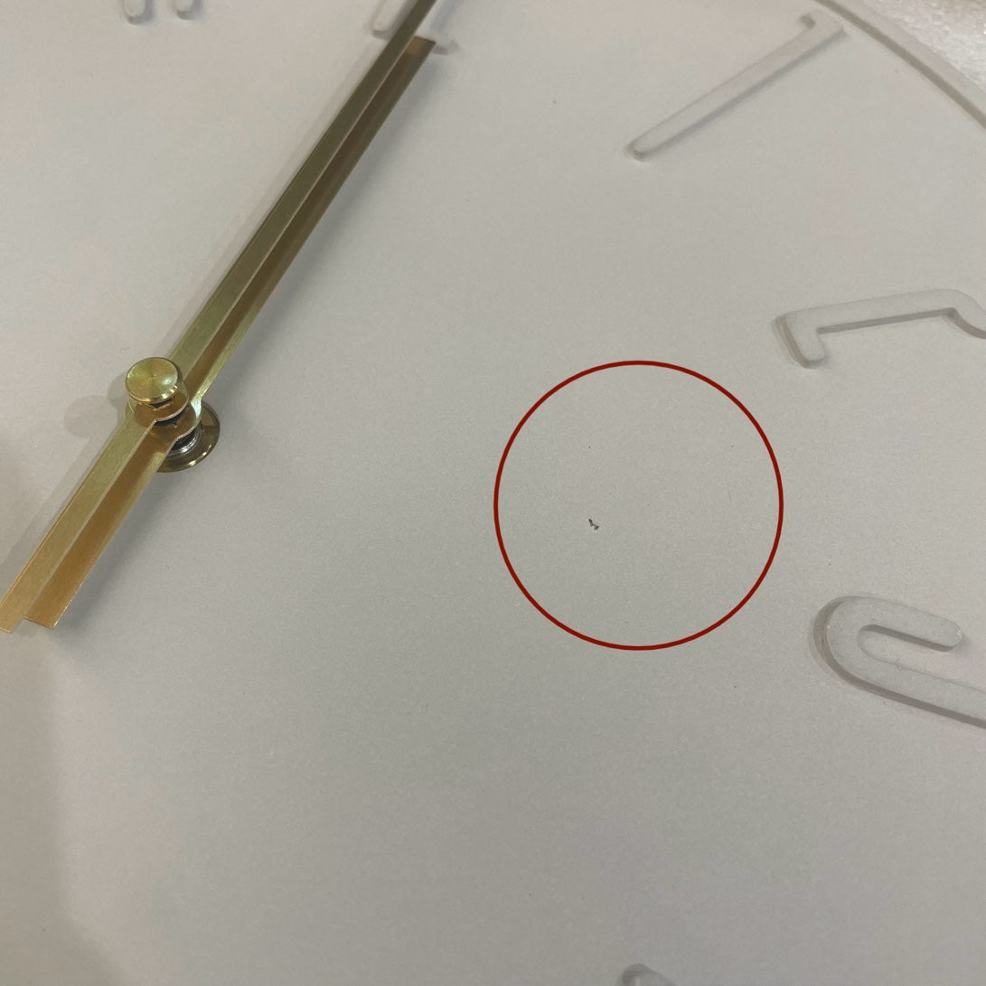 【アウトレット10％OFF】ウォールクロック　ベトン　ナンバー