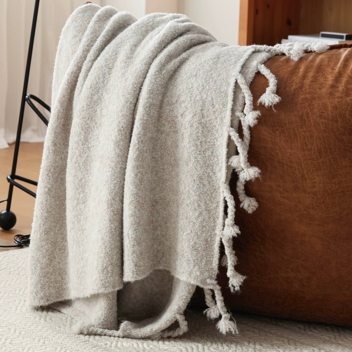 ナチュラルボアブランケット