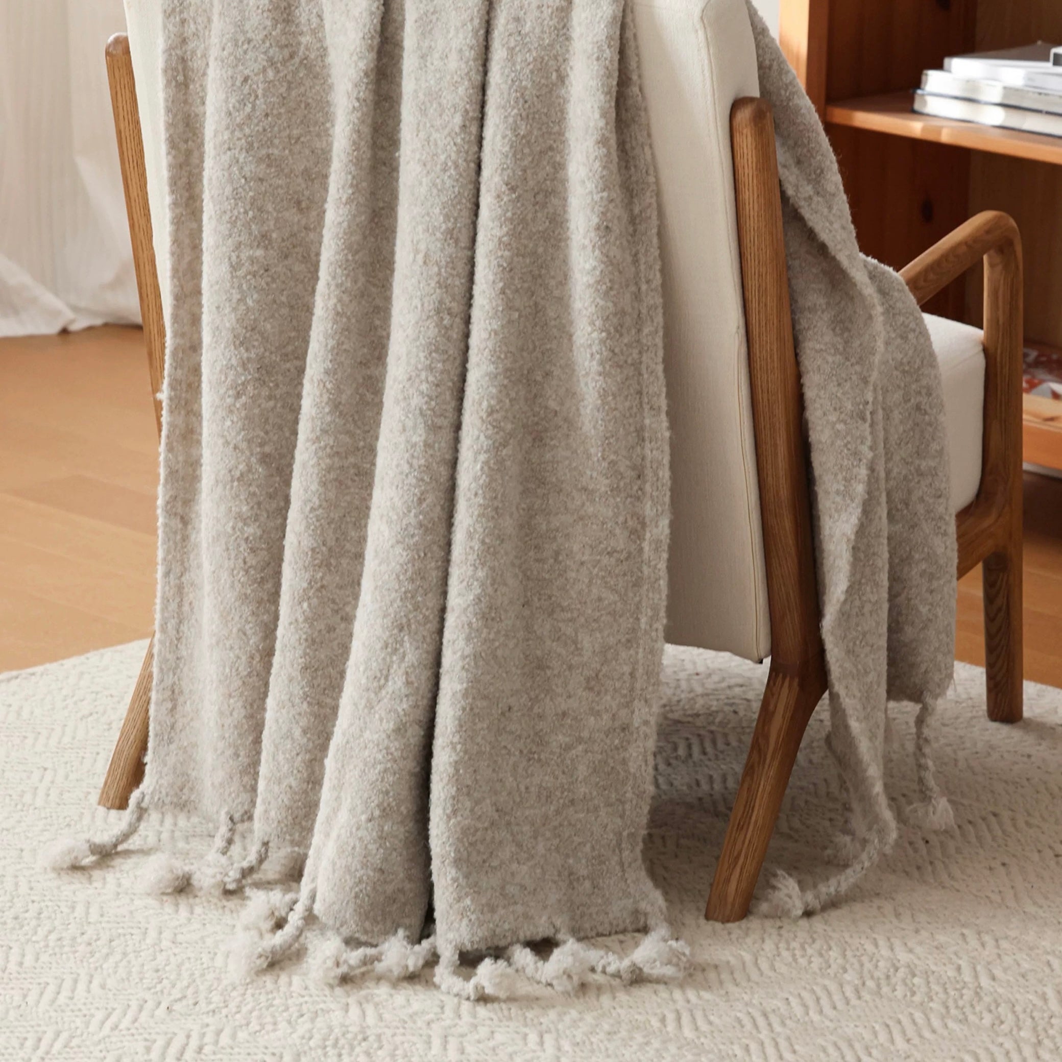 ナチュラルボアブランケット