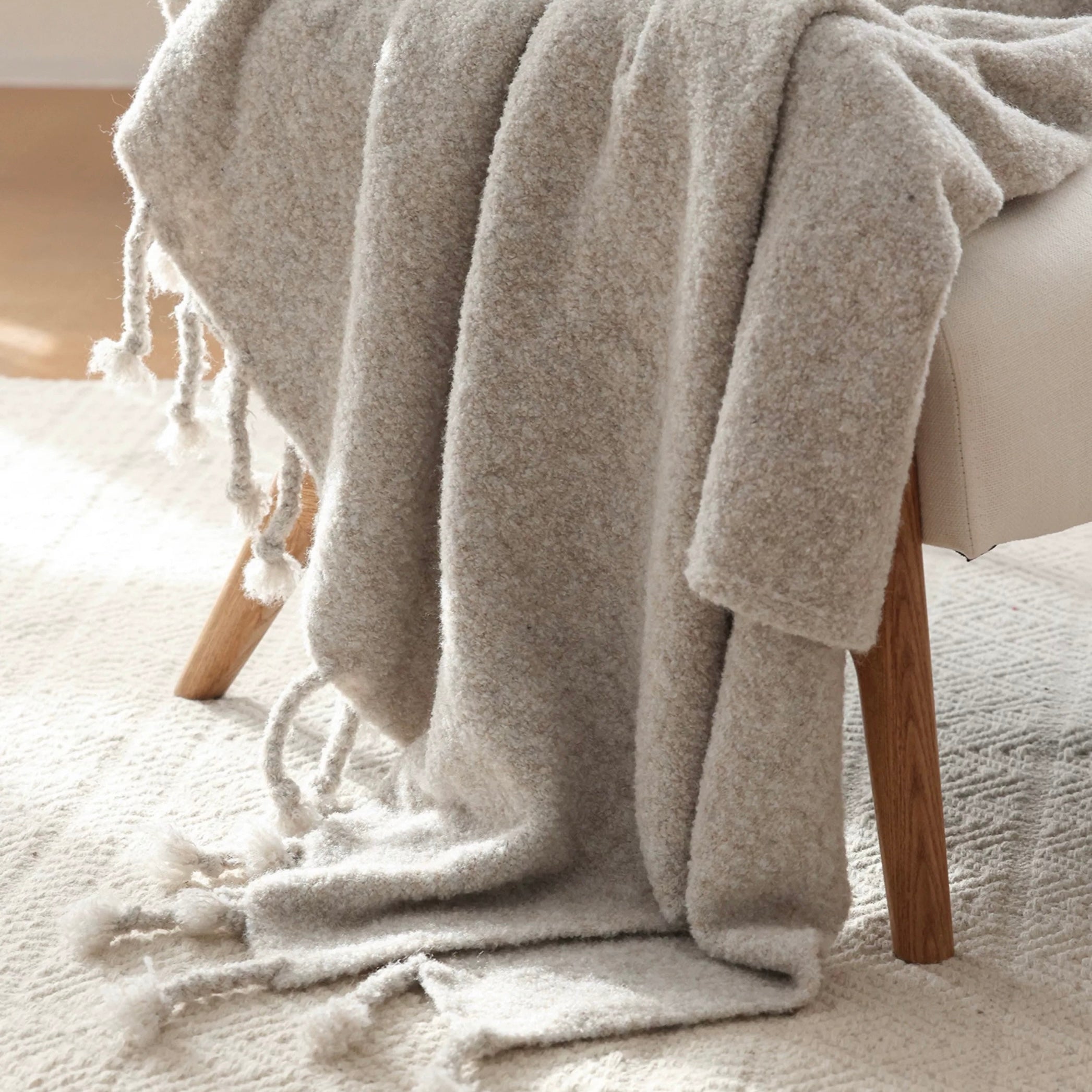 ナチュラルボアブランケット