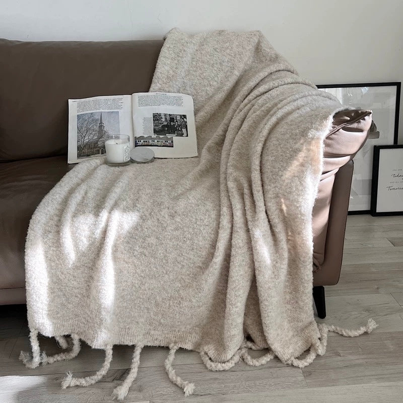 ナチュラルボアブランケット