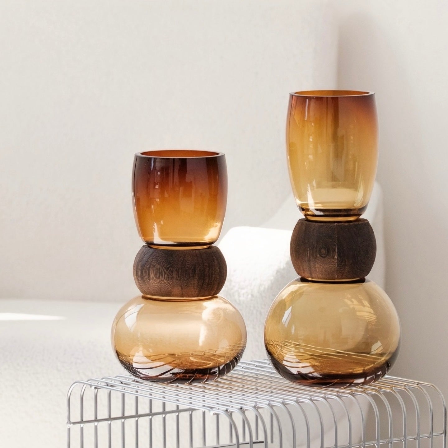 スタックガラスベース