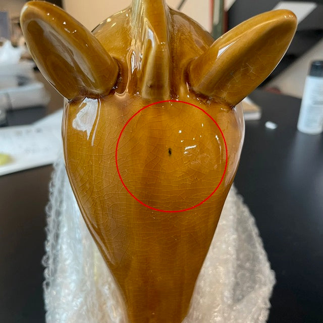 【アウトレット10％OFF】ノーブルホースオブジェ