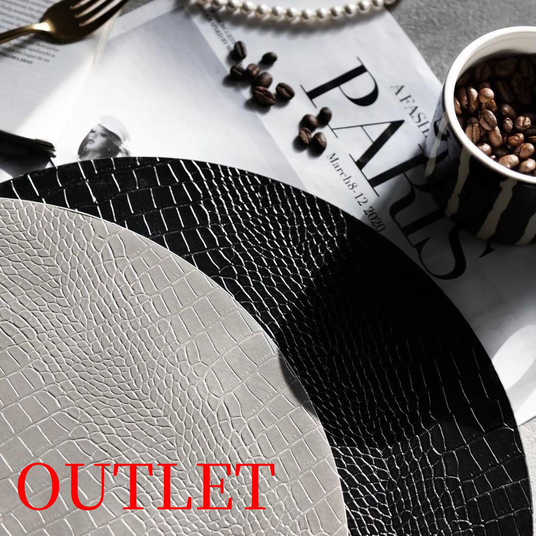 【アウトレット10％OFF】クロコパターンランチョンマット